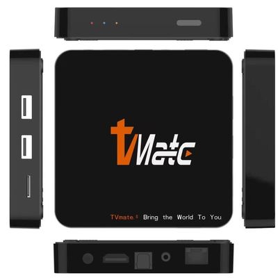 4K Smart TV Box Android 10 RK3328 Mediaspeler 2G + 16G Met 2.4G Wifi Quad-core Multimedia Speler Set Top Box Televisie