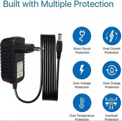 12V 1A AC 100V-240V Stroom Gereguleerde AC DC Adapter 1000mA 5.5mmx2.1mm