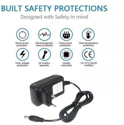 Muur 5v 2a Power Adapter Oplader 12V 1A AC DC Connector