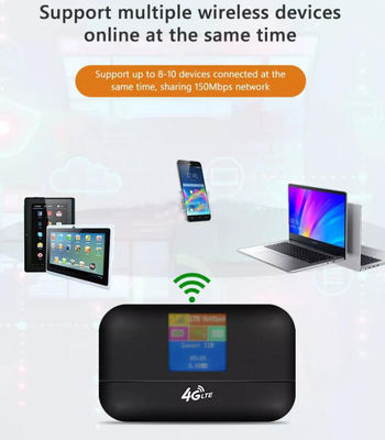 3200 mAh Mobiel Pocket Wifi-apparaat 5G Draagbare Hotspot Router 150 Mbps
