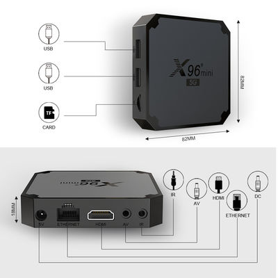 Android 5G Smart IP OTT Setup Box  X96 Mini S905W4 Speler