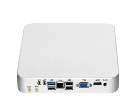 Ce-Leron 3205U I5 4200Y 4200U Mini Workstation PC Industriële computersystemen DDR3L MSATA 4GB 64GB