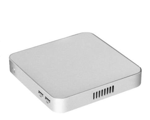 Ventilatorloos industrieel miniwerkstation PC Quad Core J1900 I5 4200U I7 4500U 5500U 2955U
