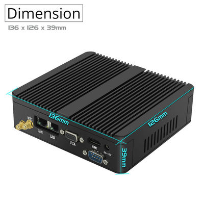 Dual Lan RS232 Desktop Industrieel Werkstation PC Computer J1900 Quad Core