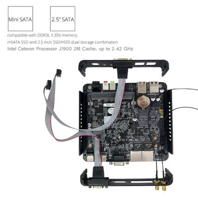 4 Gigabit Ethernet Desktop Mini Werkstation PC N2830 RJ45 In-Tel I211AT NIC Pfsense Server