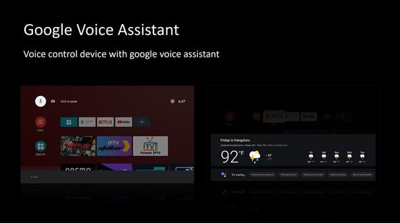 De slimme van de de Doosvierling van TV van 4k OTT Google Kern Allwinner H313 Android10.0 ATV