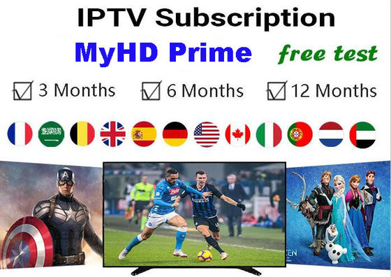 IPTV-abonnement Sport Volwassene 18+ M3U 5000+ Live TV 20000+ VOD