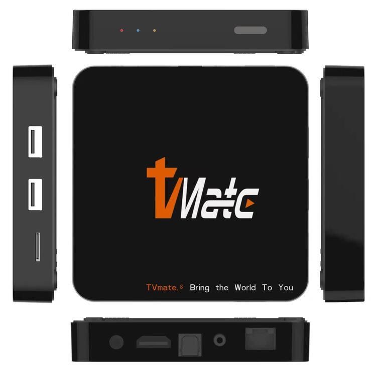 Gigabit Ethernet CE Ott Android Tv Box 2 16 Gb zwarte kleur